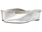 1.state Leanne (bright Silver Nautillus Metallic Silver) Women's Wedge Shoes