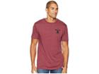 Tentree Support T-shirt (burgundy) Men's Clothing