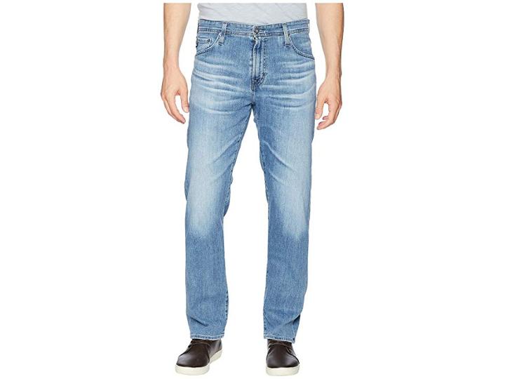 Ag Adriano Goldschmied Ives Athletic Fit Jeans In Sandpiper (sandpiper) Men's Jeans