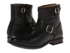 Frye Tyler Engineer (black/soft Vintage Leather) Cowboy Boots