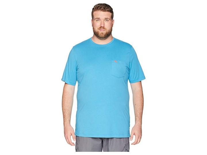 Tommy Bahama Big & Tall Big Tall New Bali Skyline Tee (voyager Blue) Men's T Shirt