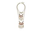 Lucky Brand Layer Druzy Statement Necklace (gold) Necklace