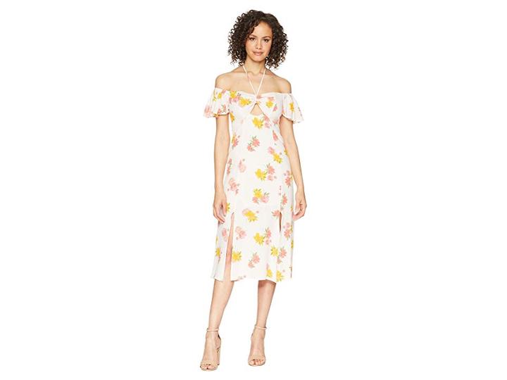 Astr The Label Kayli Dress (blush Multi Floral) Women's Dress