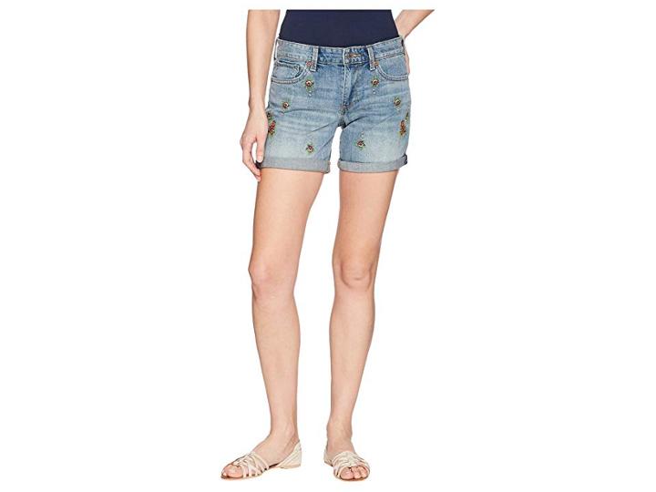 Lucky Brand Roll Up Shorts In Alamitos (alamitos) Women's Shorts