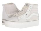 Vans Sk8-hi Platform 2.0 ((leather) Snake/white) Skate Shoes
