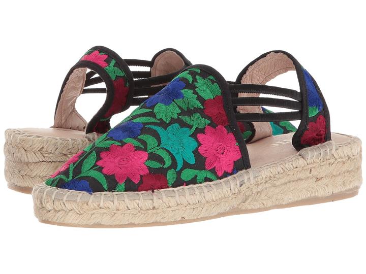 Sesto Meucci 1635-po (multi Black Airoa Floral) Women's Shoes