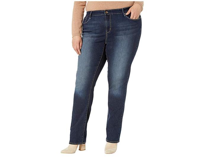 Signature By Levi Strauss & Co. Gold Label Plus Size Straight Jeans (cosmos) Women's Jeans