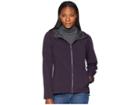 Columbia Kruser Ridgetm Plush Soft Shell Jacket (dark Plum) Women's Coat