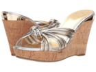 Guess Babsi (silver Synthetic) Women's Wedge Shoes