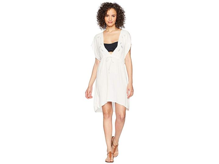 Roxy Beach Side Babe Cover-up (marshmallow) Women's Swimwear