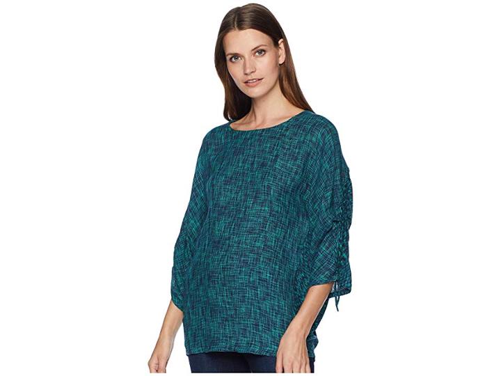 Nic+zoe Ladder Tie Top (multi) Women's Clothing