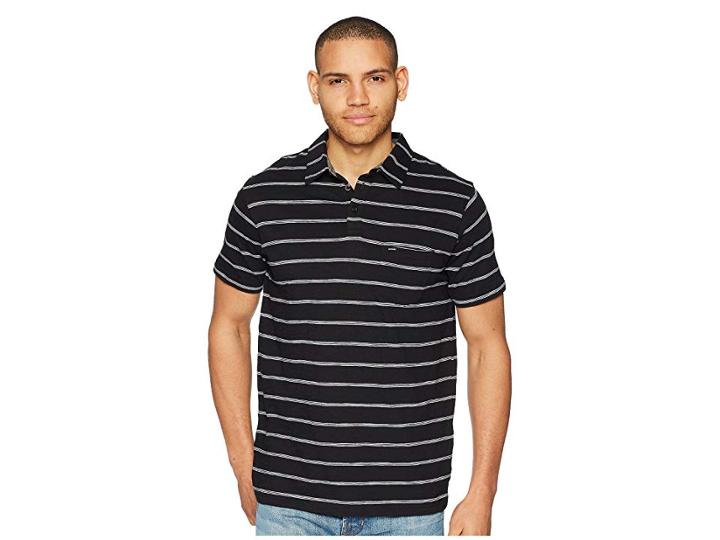 Rip Curl Bishop Polo (black) Men's Clothing