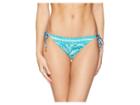 Tommy Bahama Among Frond Reversible String Bikini (ming Jade) Women's Swimwear
