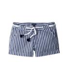 Tommy Hilfiger Kids Stripe Shorts With Novelty Belt (little Kids/big Kids) (flag Blue) Girl's Shorts