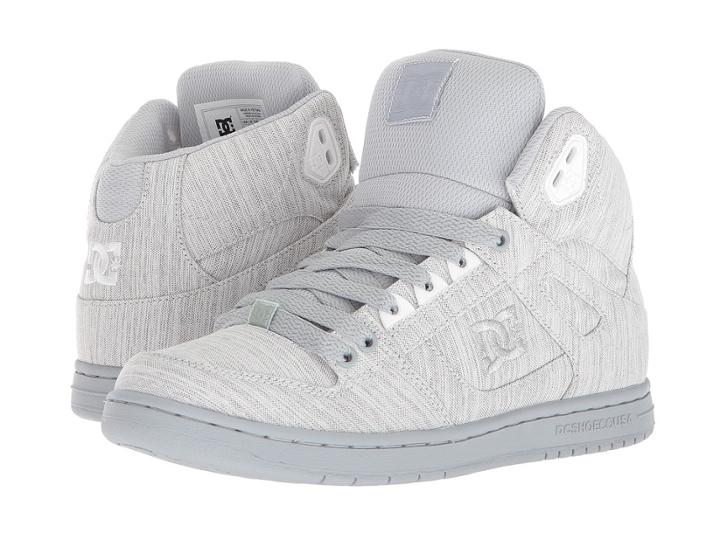 Dc Pure High-top Tx Se (grey/grey/grey) Women's Skate Shoes