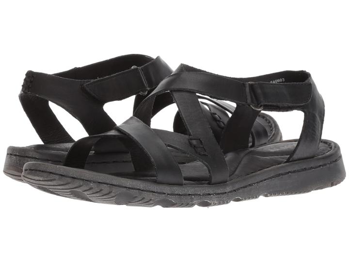 Born Trinidad (black Full Grain Leather) Women's Sandals