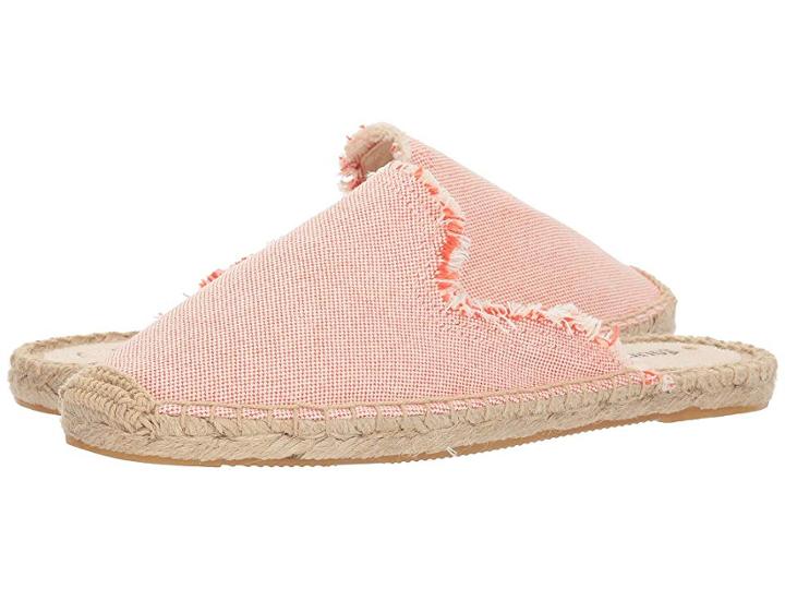 Soludos Frayed Mule (sunset) Women's Clog/mule Shoes