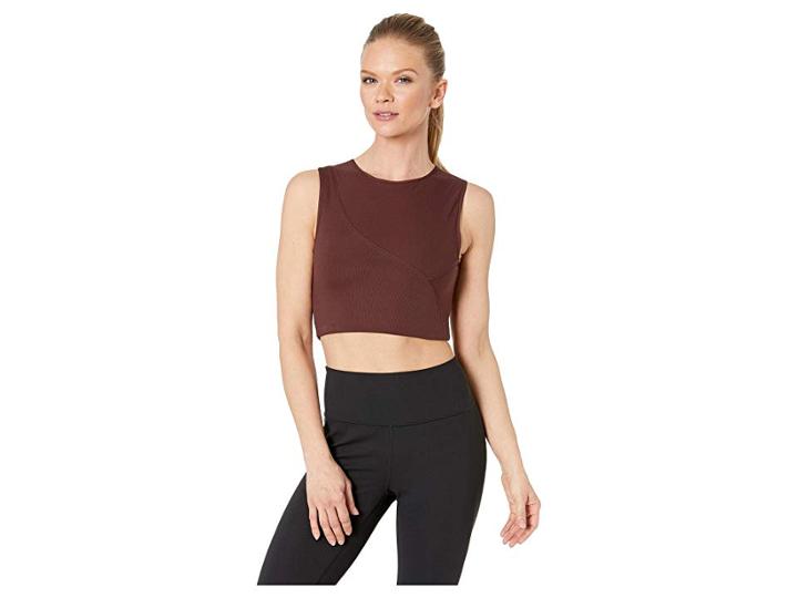Nike Pro Hypercool Rib Tank (el Dorado/clear) Women's Sleeveless
