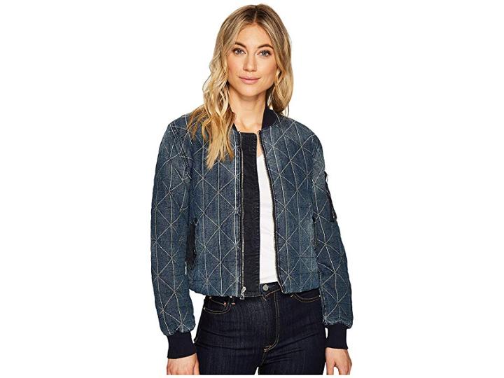 Hudson Jeans Gene Puffy Bomber (2 Good) Women's Coat