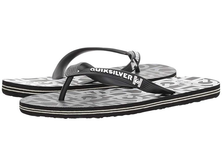 Quiksilver Molokai Print (black/grey/grey) Men's Sandals