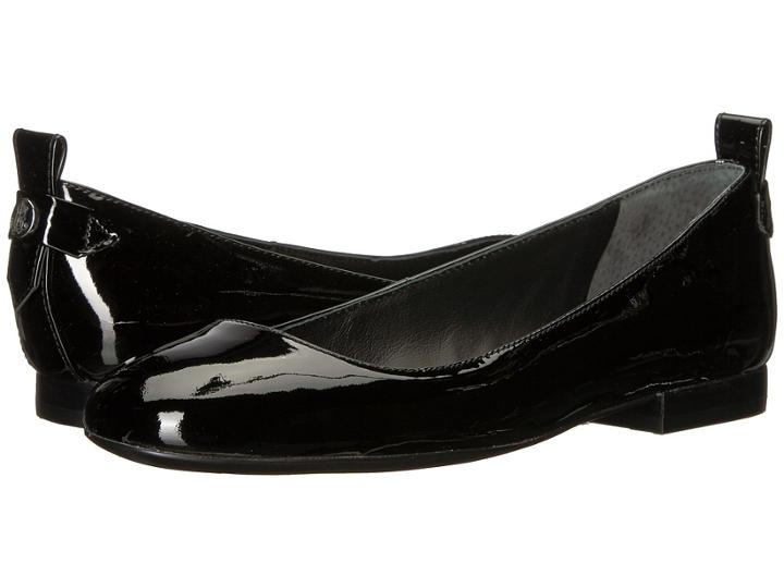 Lauren Ralph Lauren Glenna (black Patent Suede) Women's Shoes