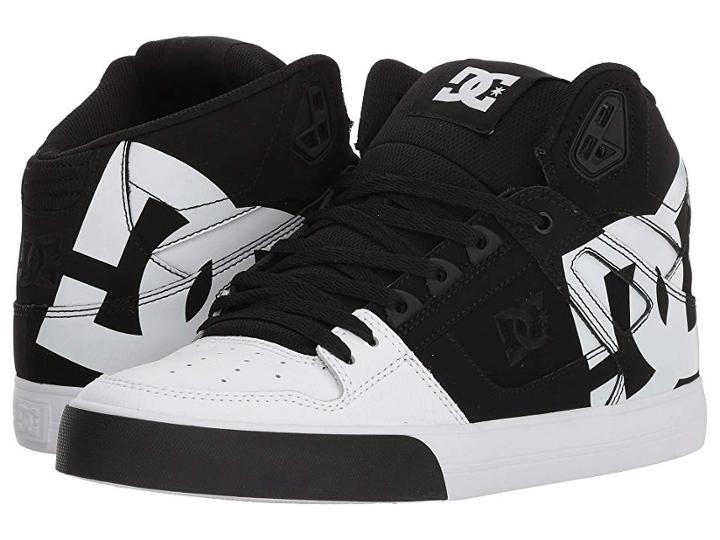 Dc Pure High-top Wc Sp (black/black/white) Men's Skate Shoes