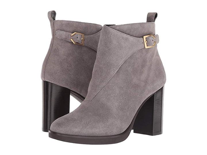 Cole Haan Harrington Grand Riding Bootie (stormcloud Suede) Women's Shoes