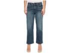 Nydj Petite Petite Jenna Straight Ankle In Desert Gold (desert Gold) Women's Jeans