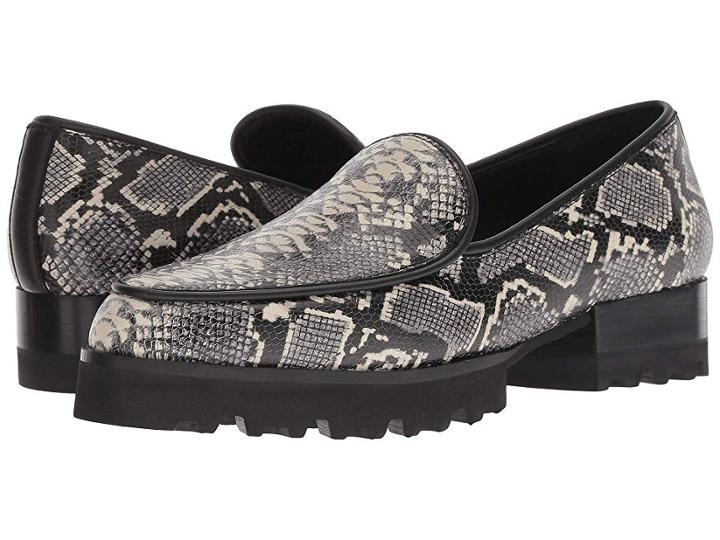 Donald J Pliner Elen (off-white/off-white Python Print) Women's Shoes