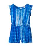 Splendid Littles Tie-dye Romper (infant) (marina) Girl's Jumpsuit & Rompers One Piece