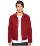 Levi's(r) Mens The Trucker Jacket (pomegranate Garment Dye) Men's Coat