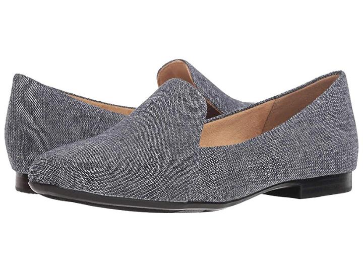 Naturalizer Emiline (blue Metallic Denim) Women's  Shoes