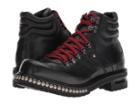 Alexander Mcqueen Studded Hiking Boot (black) Men's Shoes