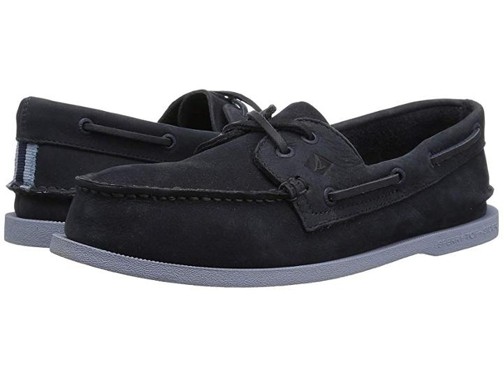 Sperry A/o 2-eye Washable (navy/grey) Men's Lace Up Casual Shoes