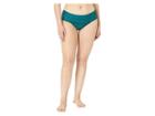 Becca By Rebecca Virtue Plus Size Color Play Hipster Bottoms (forest) Women's Swimwear