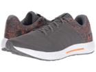 Under Armour Ua Micro G Pursuit Fiber Opt (graphite/magma Orange/charcoal) Men's Running Shoes