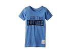 The Original Retro Brand Kids I Am The Future Short Sleeve Tri-blend Tee (toddler) (streaky Blue) Boy's T Shirt