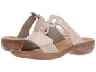 Rieker 608p9 Regina P9 (nude/silver) Women's Shoes