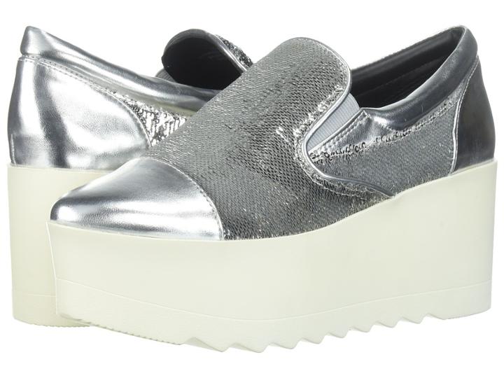 Kendall + Kylie Tanya 6 (silver) Women's Shoes