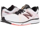 New Balance 1500v4 (white Munsell/black/flame Impulse) Men's Running Shoes