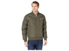U.s. Polo Assn. Chevron Bomber Jacket (forest Green) Men's Coat
