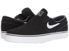 Nike Sb Zoom Stefan Janoski Slip-on Canvas (black/white/black) Men's Skate Shoes