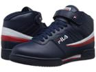 Fila F-13v Leather/synthetic (fila Navy/white/fila Red) Men's Shoes