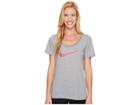 Nike Dry Tee (carbon Heather) Women's T Shirt