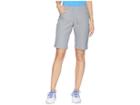Adidas Golf Essentials Lightweight Bermuda Shorts (grey Three) Women's Shorts