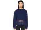 Monreal London Long Sleeve Airstream Sweatshirt (indigo) Women's Sweatshirt