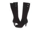 La Canadienne Mazy (black Suede) Women's Dress Zip Boots