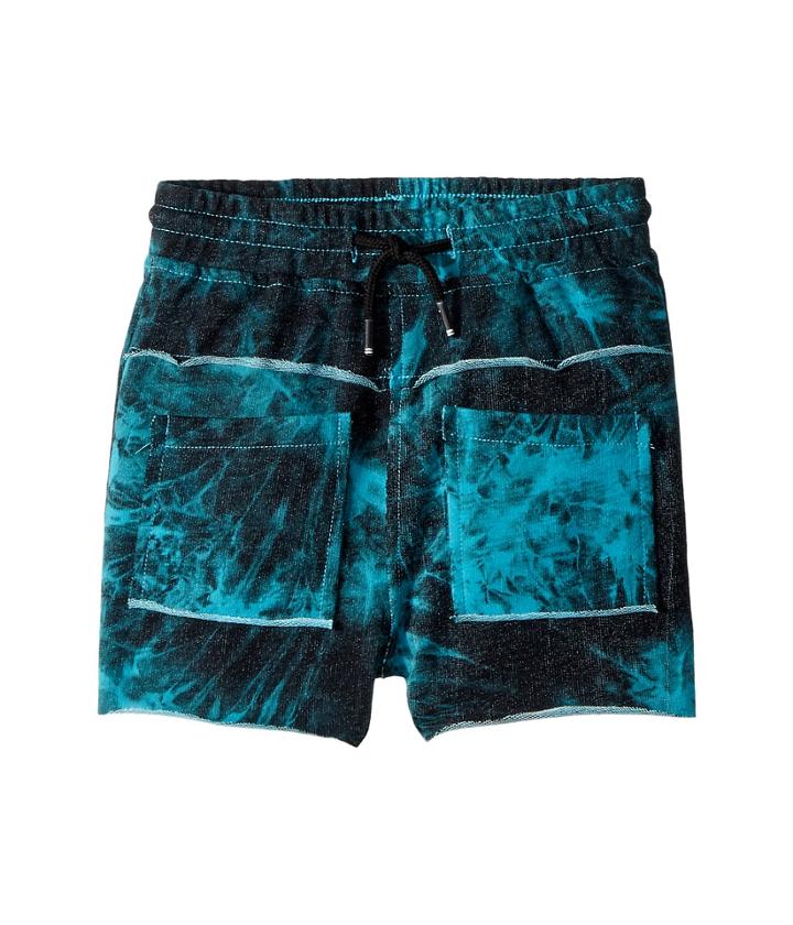 Superism Reese Tie-dye Shorts (toddler/little Kids/big Kids) (blue) Boy's Shorts