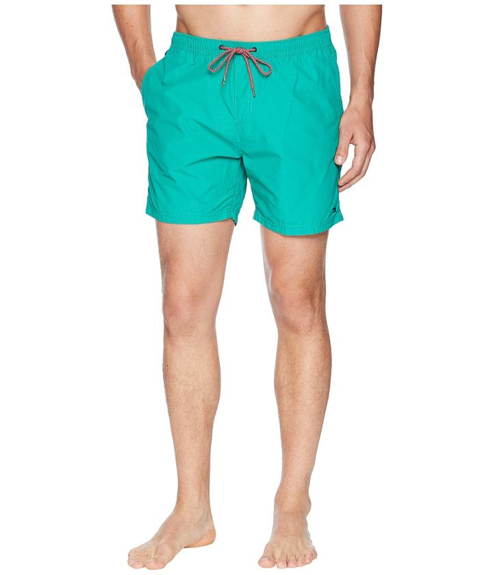 Scotch & Soda Classic Swim Shorts In Bright Colours (spearmint) Men's Swimwear