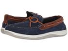 Cole Haan Boothbay Camp Moccasin (marine Blue Nubuck) Men's Moccasin Shoes
